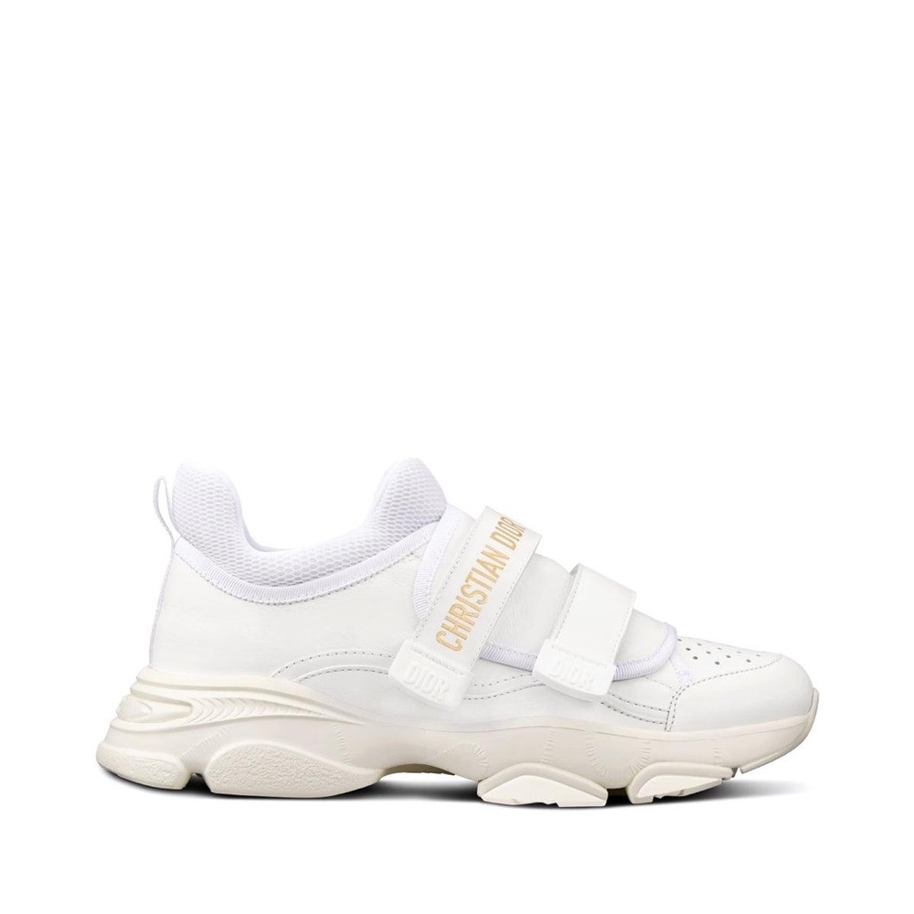 NEW Christian Dior Couture D-Wander Sneaker
Size 38
White Leather